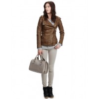 Slim Fit Leather Jacket